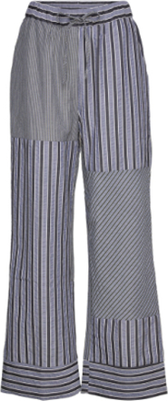 Mckenna Pants Bottoms Trousers Wide Leg Blue A-View