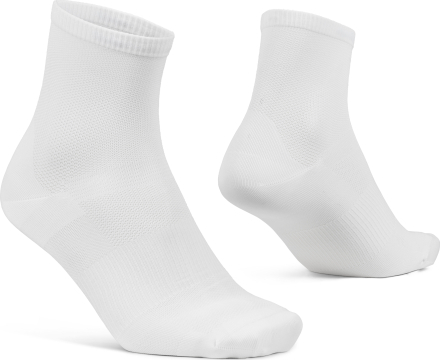 Gripgrab Lightweight Airflow Short Socks White Treningssokker M