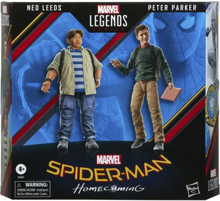 Actionfigurer Hasbro Legends Series Spider-Man 60th Anniversary Peter Parker & Ned Leeds