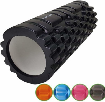 Yoga Grid Foam Roller 33cm Black
