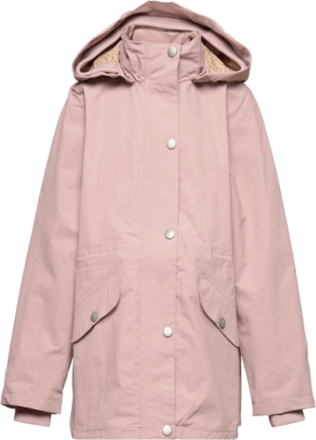 Jacket Oda Tech Outerwear Shell Clothing Shell Jacket Pink Wheat