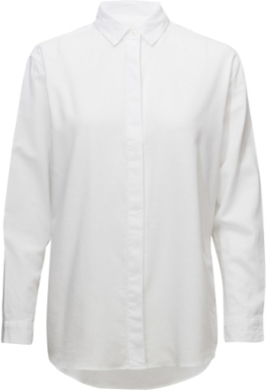 Caico Shirt 2634 Tops Shirts Long-sleeved White Samsøe Samsøe