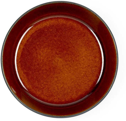 Salladsskål Ø 24 cm svart/amber - BITZ