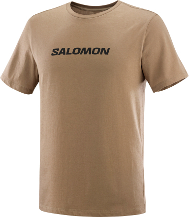 Salomon Salomon Men's Salomon Logo Performance Tee Shitake Kortermede trøyer L