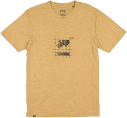 Mons Royale Mons Royale Zephyr Merino Cool T-Shirt Smokey Cumin T-shirts XL