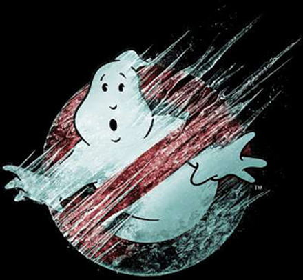 Ghostbusters Frozen Logo Men's T-Shirt - Black - XL