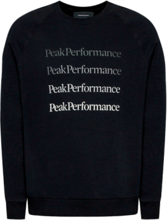 Peak Performance Ground Logo Sweatshirt Black