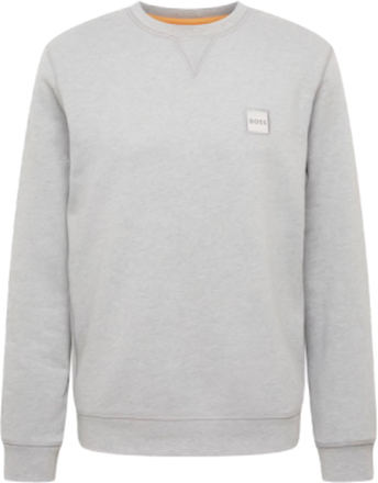 Hugo Boss Westart Patch Logo Sweatshirt Grey