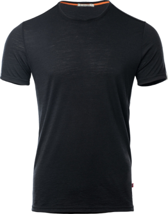 Aclima Aclima Men's LightWool T-shirt Round Neck Jet Black T-shirts L