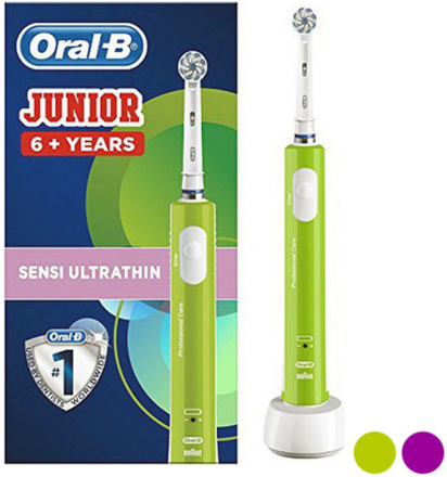 Elektrisk Tandborste Junior Oral-B D-16 - Grön