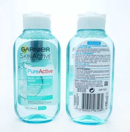 Garnier Pure Active Micellar Water 125ml