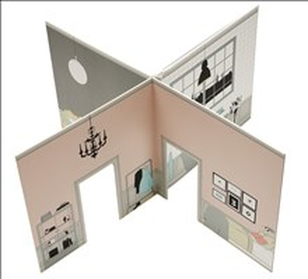 The Tiny dollhouse - A perfect home for picky dolls