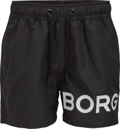 Björn Borg Björn Borg Men's Borg Swim Shorts Black Beauty Badetøy L