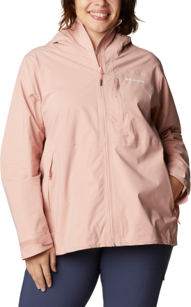 Columbia Montrail Women's Omni-Tech Ampli-Dry Shell Jacket Faux Pink Skaljackor S