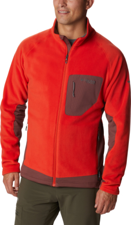 Columbia Montrail Men's Titan Pass 2.0 II Fleece Shirt Spicy, Light Raisin Långärmade vardagströjor M
