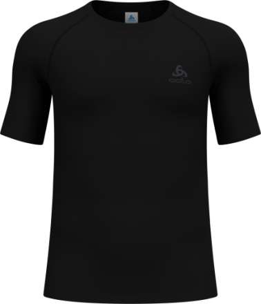 Odlo Odlo Men's The Performance Wool 140 Seamless Base Layer T-Shirt Black Kortärmade träningströjor L