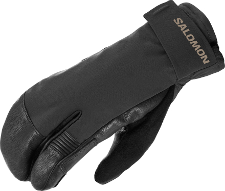 Salomon Gloves Qst Paw Gtx® U Deep Black/Deep Bl DEEP BLACK/DEEP BLACK/ Skidhandskar S