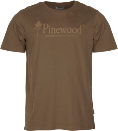 Pinewood Pinewood Men's Outdoor Life T-shirt Nougat T-shirts M
