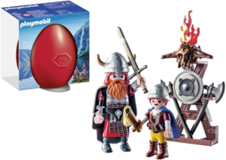 Playmobil Easter Eggs Vikinger Med Skjold - 9209 Toys Playmobil Toys Multi/patterned PLAYMOBIL