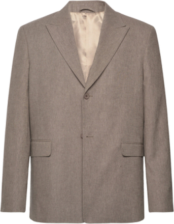 Alex Suit Jacket Designers Blazers Single Breasted Blazers Beige HOLZWEILER