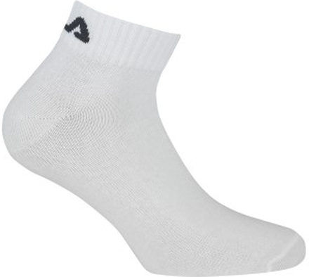 FILA Strømper 3P Quarter Plain Socks Hvit Str 43/46