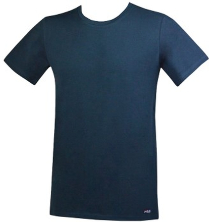 FILA Round Neck T-Shirt Navy bomull X-Large Herr