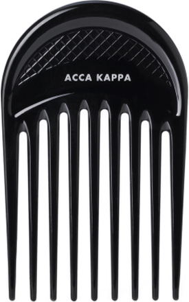 Acca Kappa Professional Round Afro Comb Styler – 7626 Black
