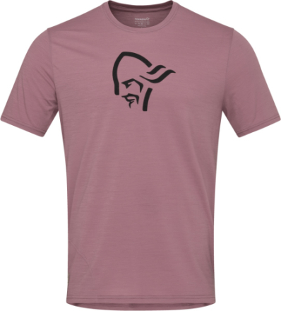 Norrøna Norrøna Men's Femund Equaliser Merino T- Shirt Grape Shake Kortermede trøyer XL