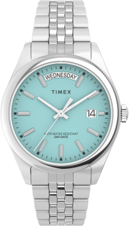Klocka Timex Legacy Day and Date Tiffany TW2V68400 Silver