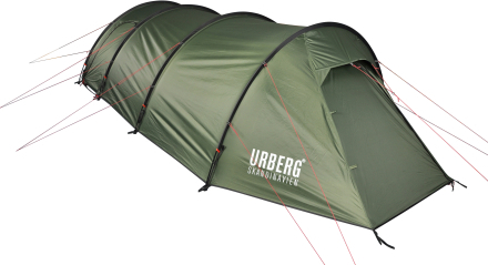 Urberg Urberg 4-Person Trekking Tunnel Tent G2 Kombu Green Tunneltelt One Size