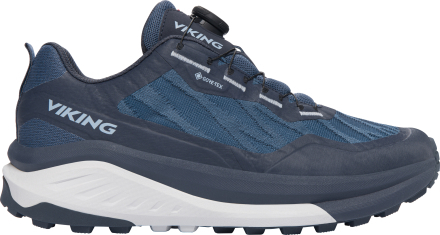Viking Footwear Viking Footwear Men's Anaconda Hike Low GORE-TEX Boa Blue Vandringsskor 43