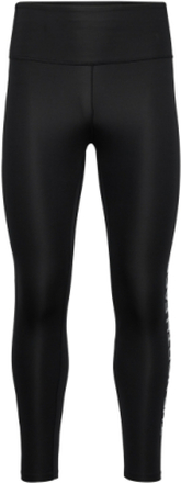 W Flex High Rise 7/8 Tight Lines Graphic Bottoms Running-training Tights Black The North Face