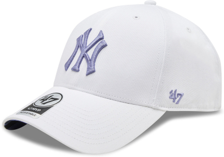 Keps 47 Brand Mlb New York Yankees Enamel Twist Under '47 Mvp B-ENLSP17CTP-WH Vit