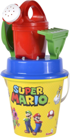 Androni Super Mario Bucket Set Toys Outdoor Toys Sand Toys Multi/patterned Simba Toys