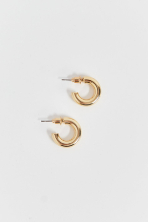 Gina Tricot - Mini hoops earrings - Ørepynt - Gold - ONESIZE - Female