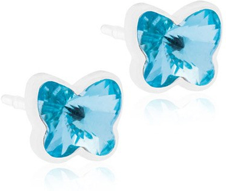 Blomdahl Medical Plastic Butterfly 5mm Aqua