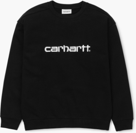 Carhartt WIP - W´ Carhartt Sweat - Sort - XS