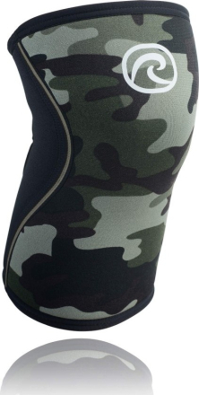 Rehband Rx Knee-Sleeve 5mm Black/Camo Accessoirer XL