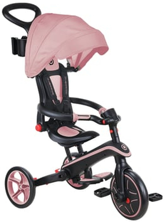 GLOBBER EXPLORE R TRIKE FOLDABLE 4in1 pink