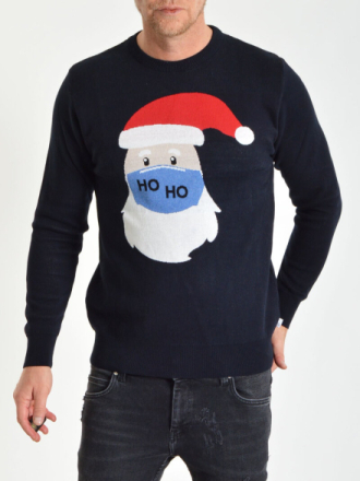 Christmas Knit Ho Ho Santa (XL)