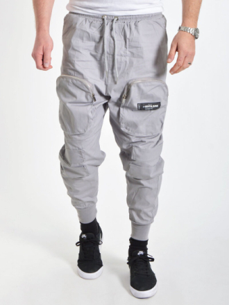 Front Pocket Cargo Pants Grey (L)