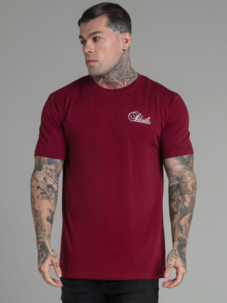 Relaxed Fit Tee Burgundy (XL)