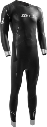 Zone3 Men's Agile Wetsuit Black/silver Simdräkter MT