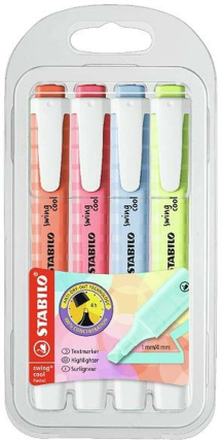 Highlighter Stabilo swing cool Pastell