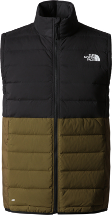 The North Face The North Face Men's Belleview Stretch Down Gilet TNF Black-Military Olive Vadderade västar S