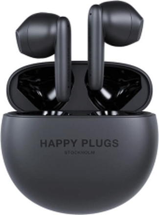 Happy Plugs Happy Plugs Høretelefoner Joy Lite In-Ear TWS Sort