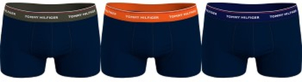 Tommy Hilfiger 3P Stretch Trunk Premium Essentials Grøn/orange bomuld X-Large Herre