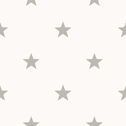 Noordwand Tapet Friends & Coffee Little Stars ljusgrå och vit
