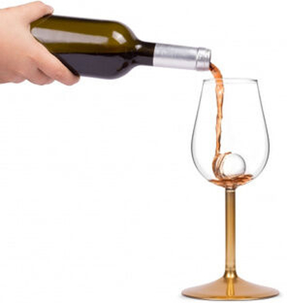 Luftning af Vino-vinglas klart