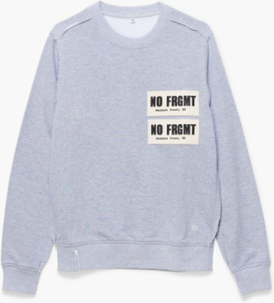 aka Six x Fragment Design - Jump Sweatshirt No Frgmt Patch - Grå - L